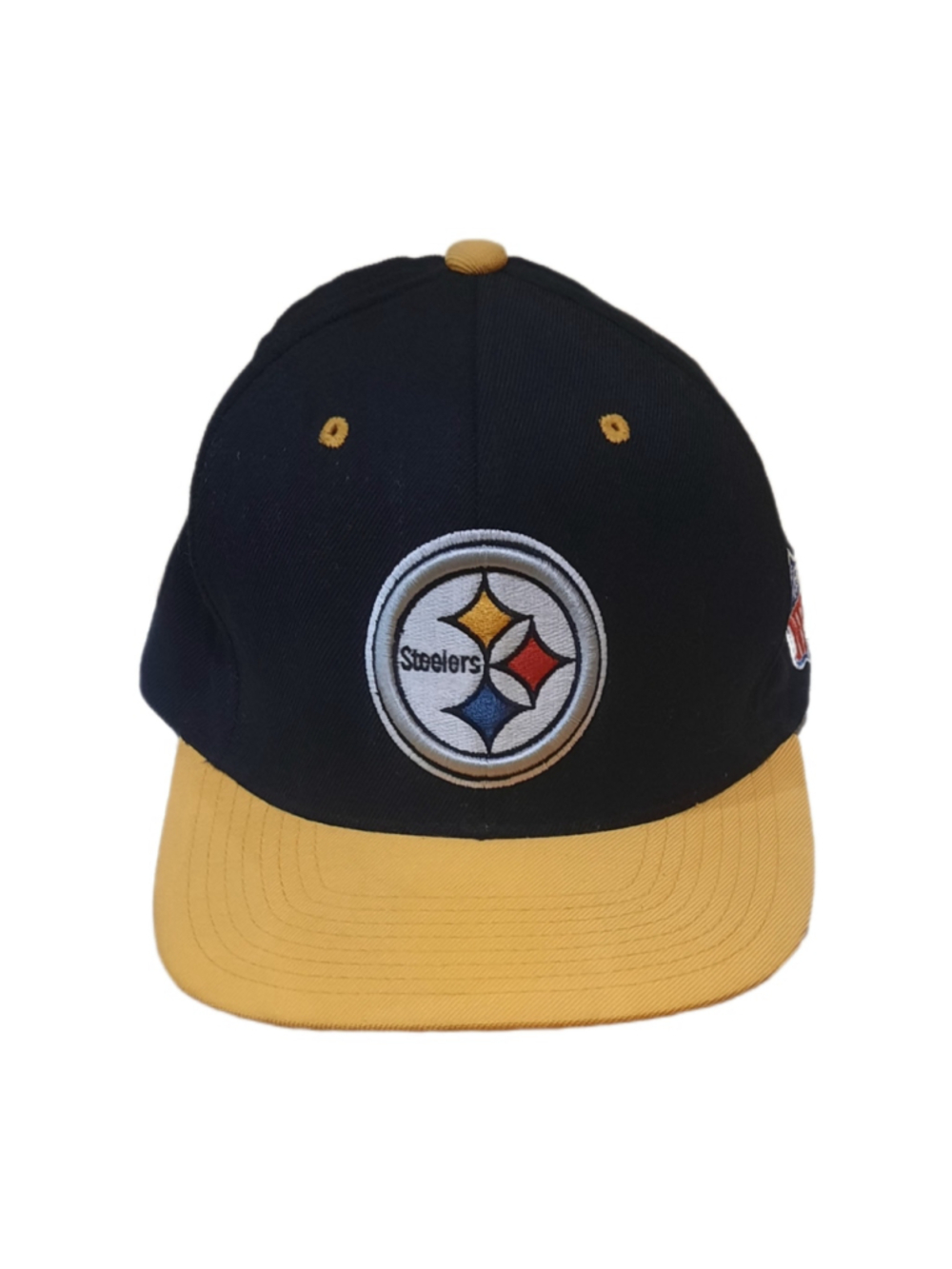 Vintage Collection Pittsburgh Steelers Mitchell & Ness Snapback Black Yellow Hat